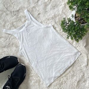 SKIMS White Ribbed Tank Top - Women's